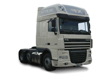 Car Hire Rhyl - 44 Tonne Sleeper Truck - Truck hire Rhyl