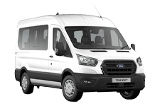 Car Hire Rhyl - Ford Minibus - Accommodates 12 Passengers - Minibus hire Rhyl